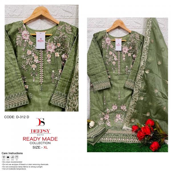 Deepsy 312 Readymade Designer Pakistani Suits Collection